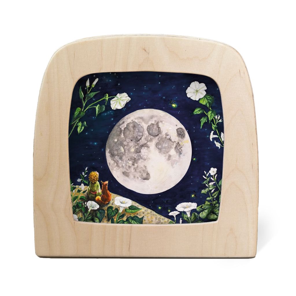 Silhouette Only - Robin Pieterse - Sonne Mond und Erde - Little Prince Silhouette