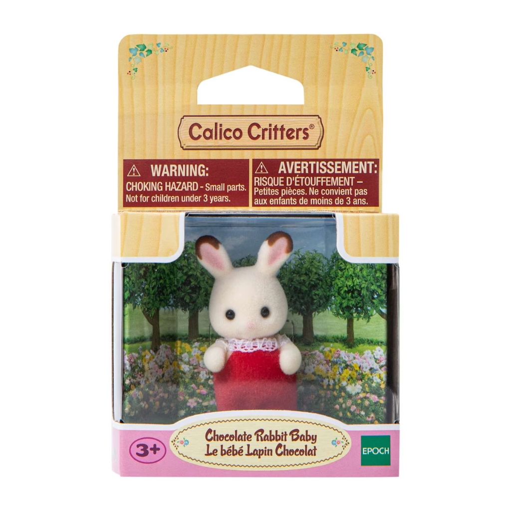 Calico Critters Chocolate Rabbit Baby