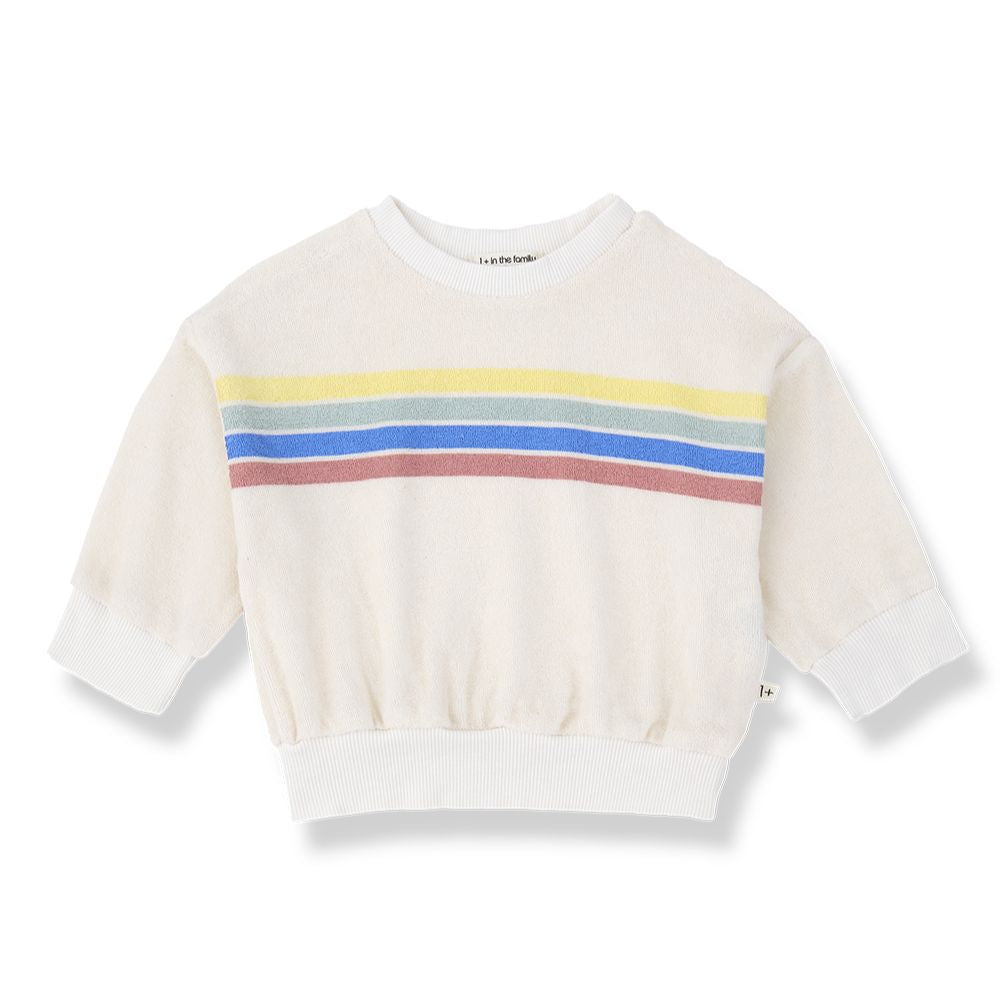 1 + in the Family SANTANYI Terry Sweatshirt