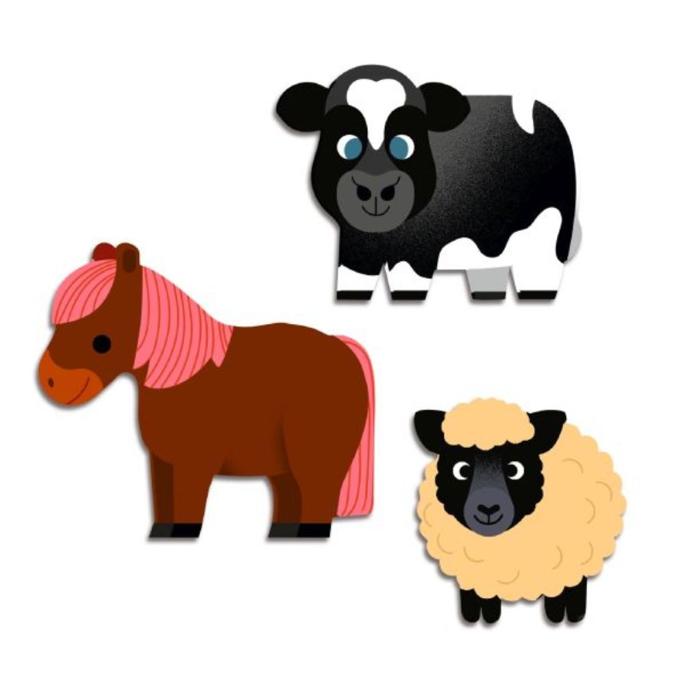 Djeco Stickers- Farm Animals
