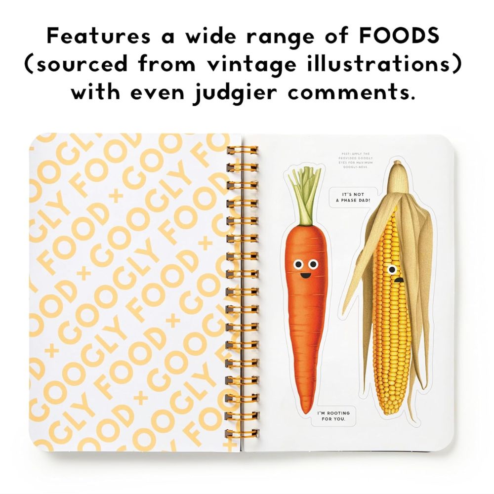 Googly Food Sticker Book