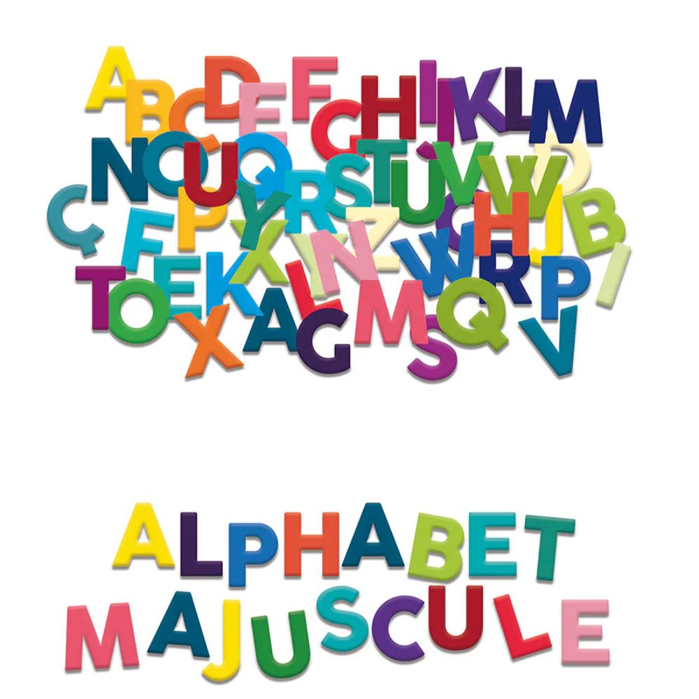 Vilac Alphabet Magnets Capital Letters 77 pcs