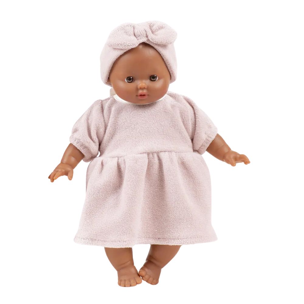 Minikane Babies Collections 28cm- Faustine Petal Terry Dress with Headband