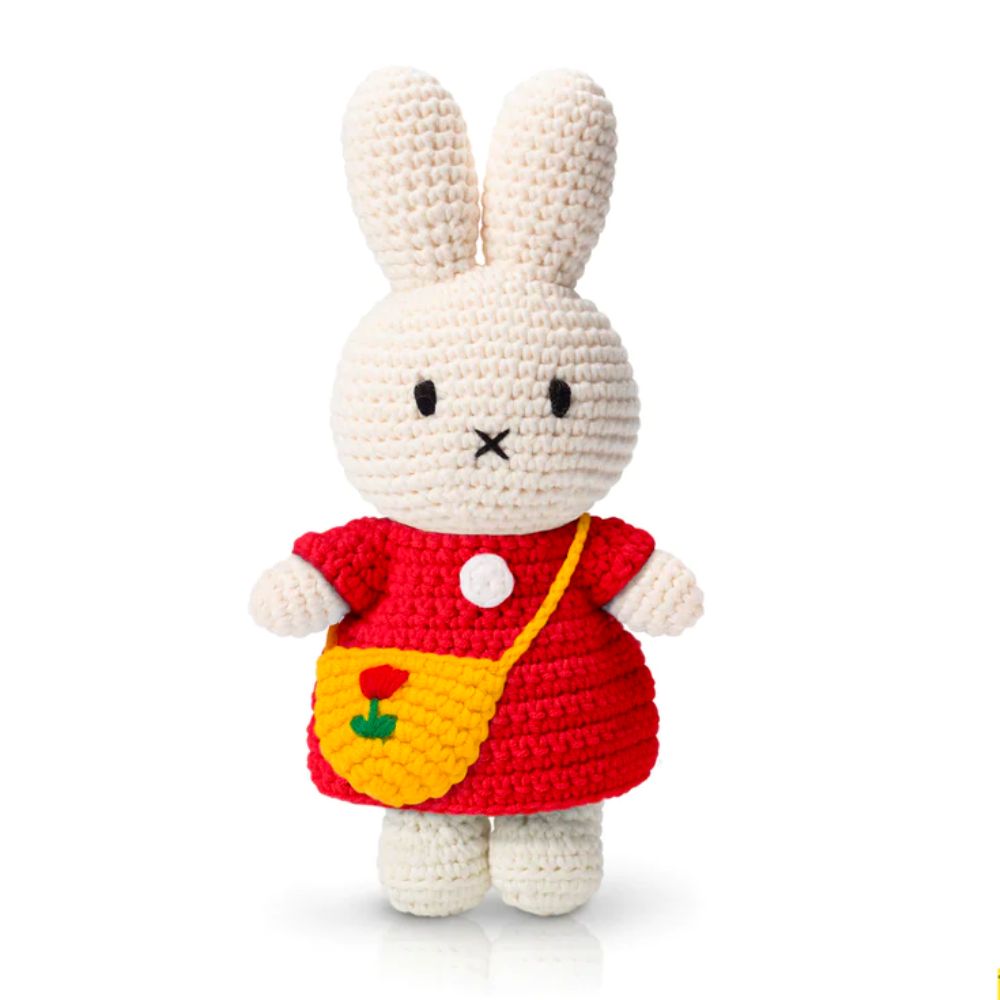 Miffy Red Dress and Yellow Purse