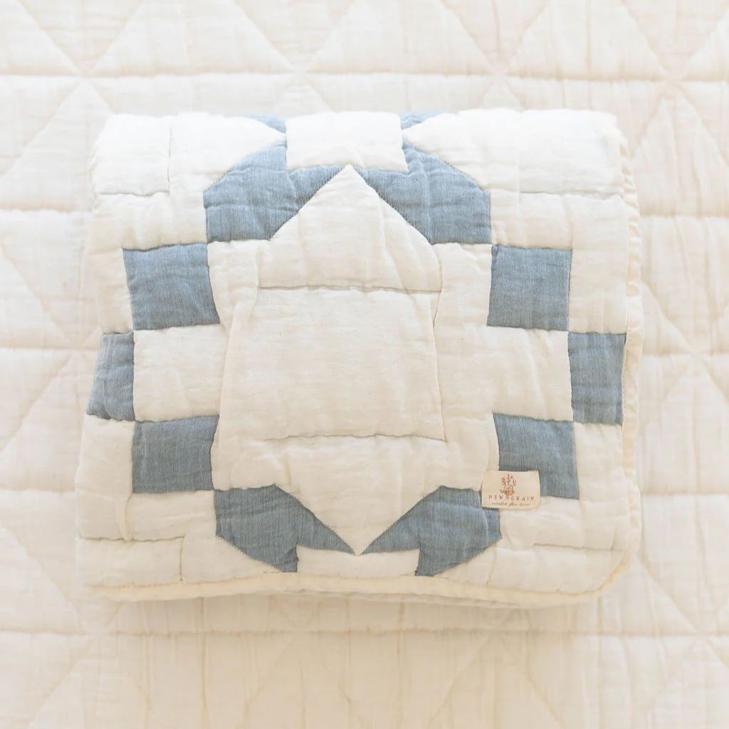 Cottage Quilt - Bluebell