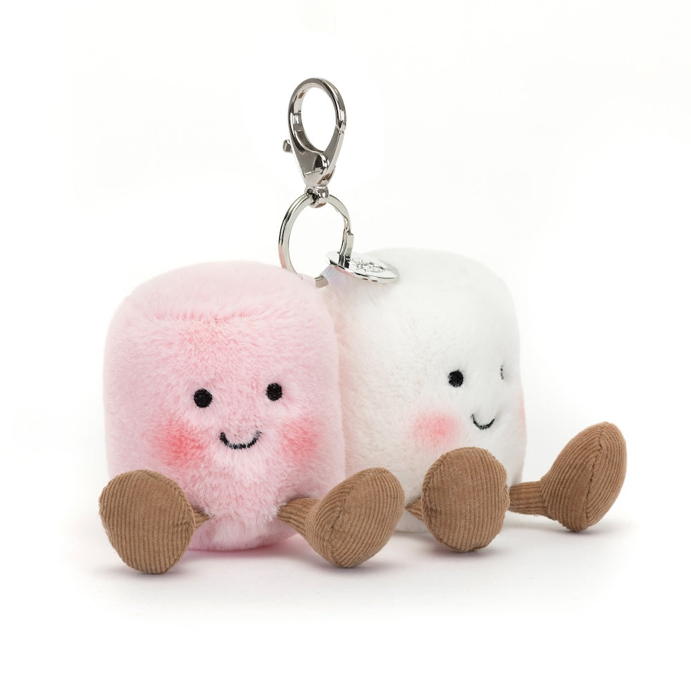 Amuseables Pair of Marshmallows Bag Charm