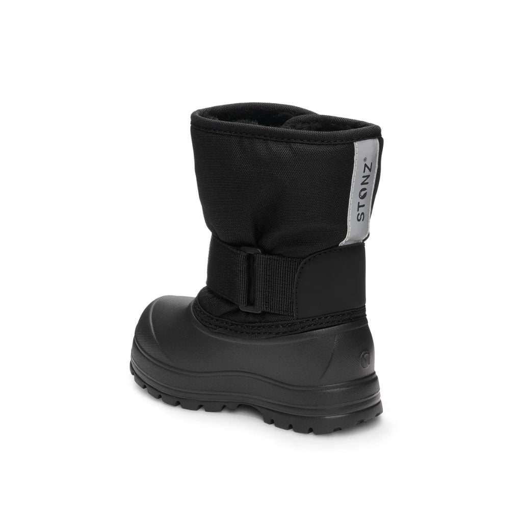 Stonz Trek Winter Toddler Boots Black