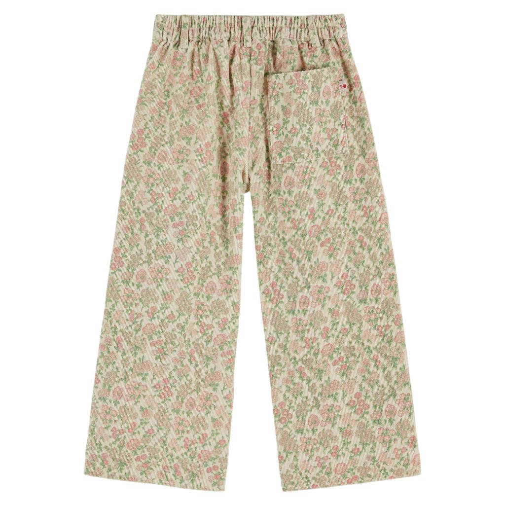 Emile & Ida Wide Leg Velvet Trousers Bucolic