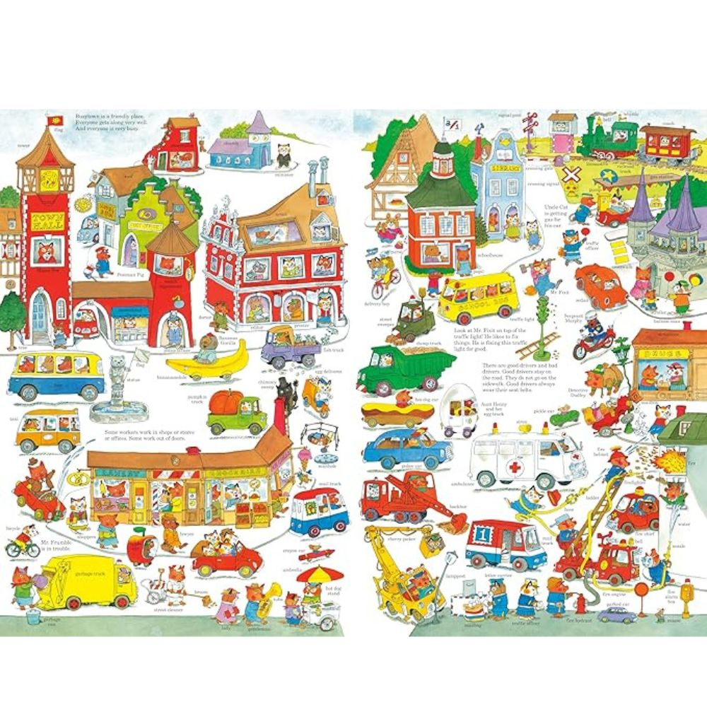 Richard Scarry's Biggest Word Book Ever! Written and illustrated by Richard Scarry