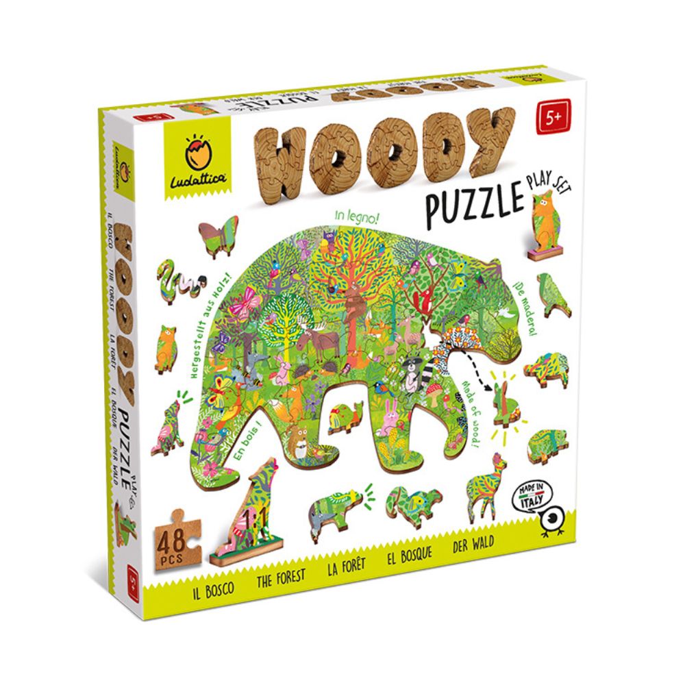 Woody Puzzle the Forest