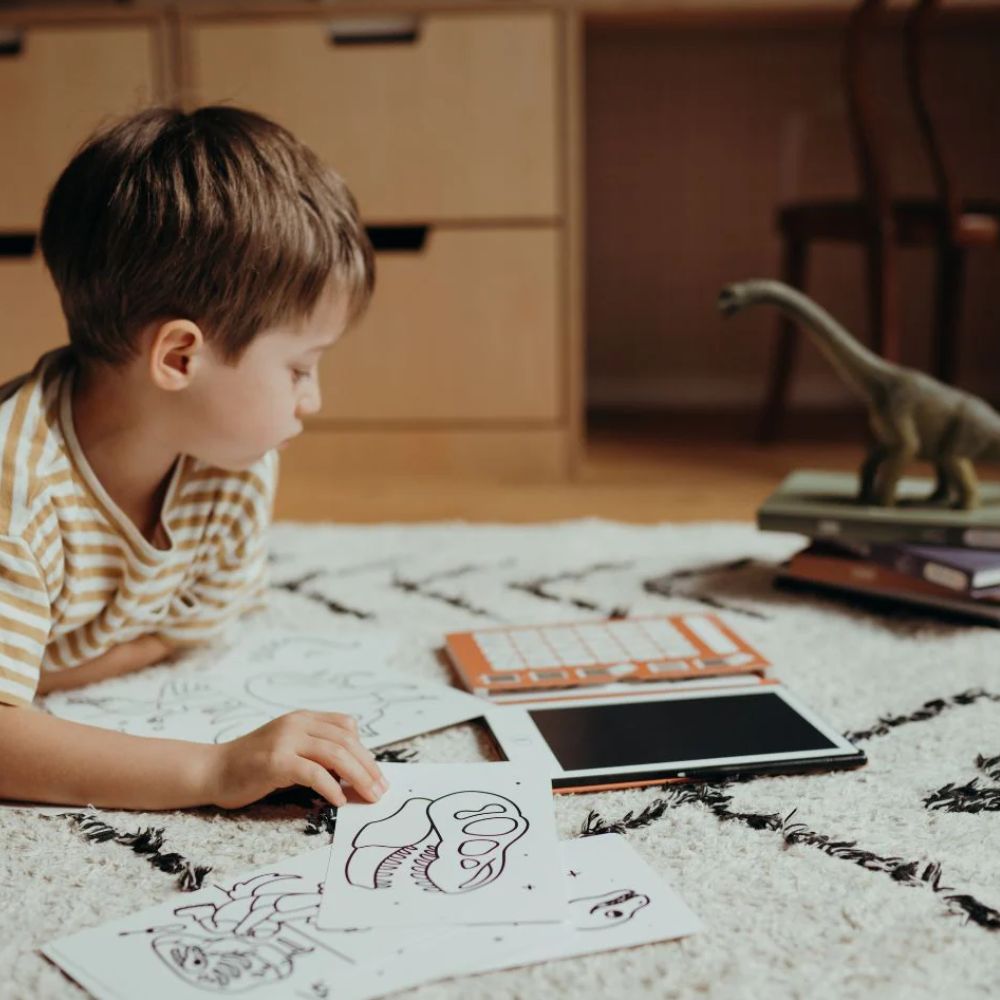 Kidydraw Mini Drawing Pad- Dinosaurs