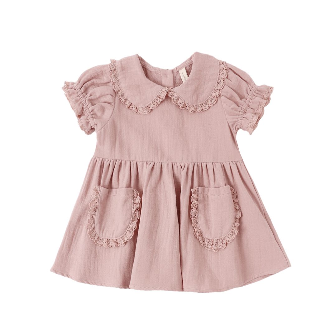 Quincy Mae Marisol Dress Mauve