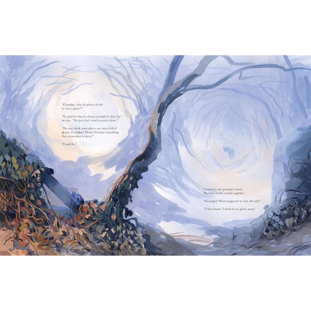 There’s a Ghost in the Garden HC by Kyo Maclear