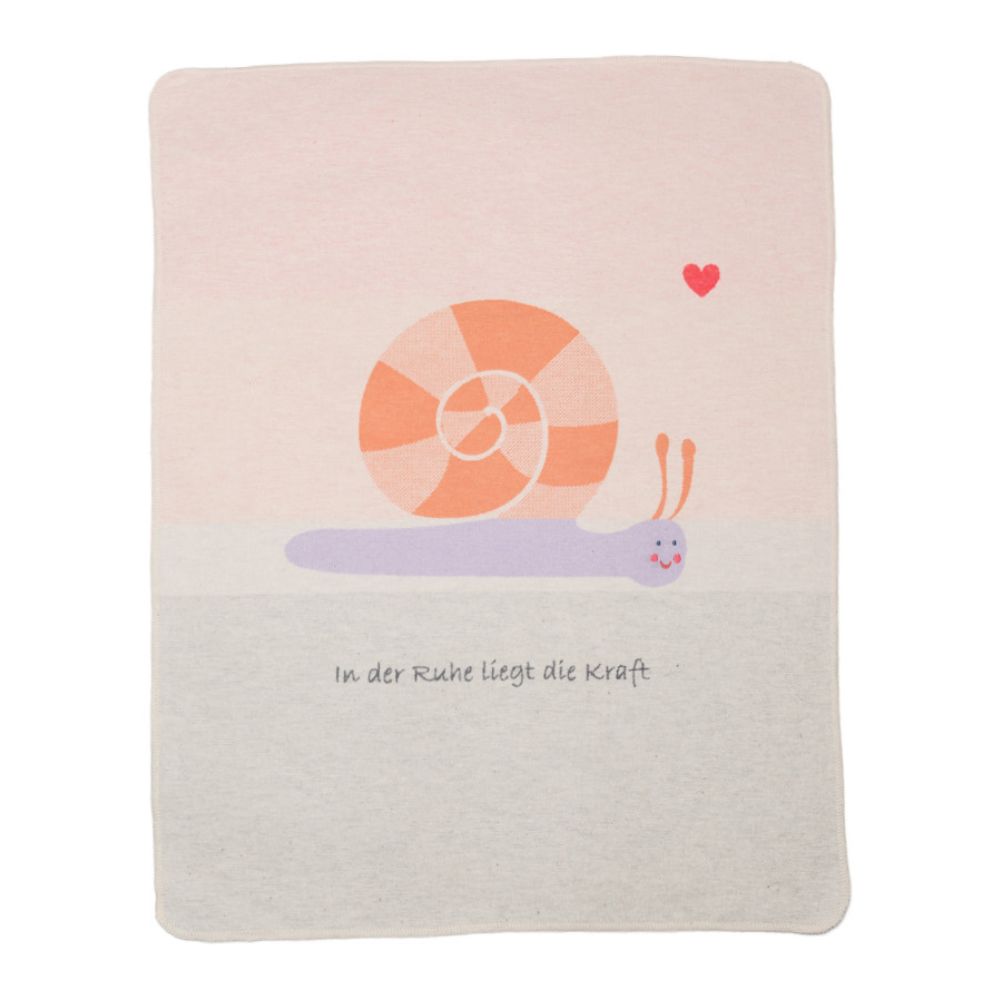 Fussenegger Juwel Embroidered Snail Off White 90x70cm