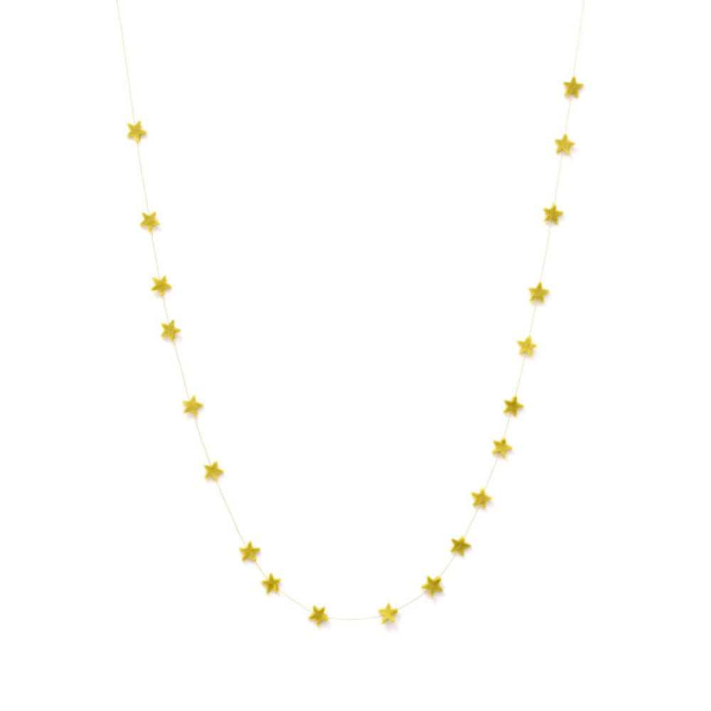 Muskhane Stars Malla Garland L Chartreuse 200cm
