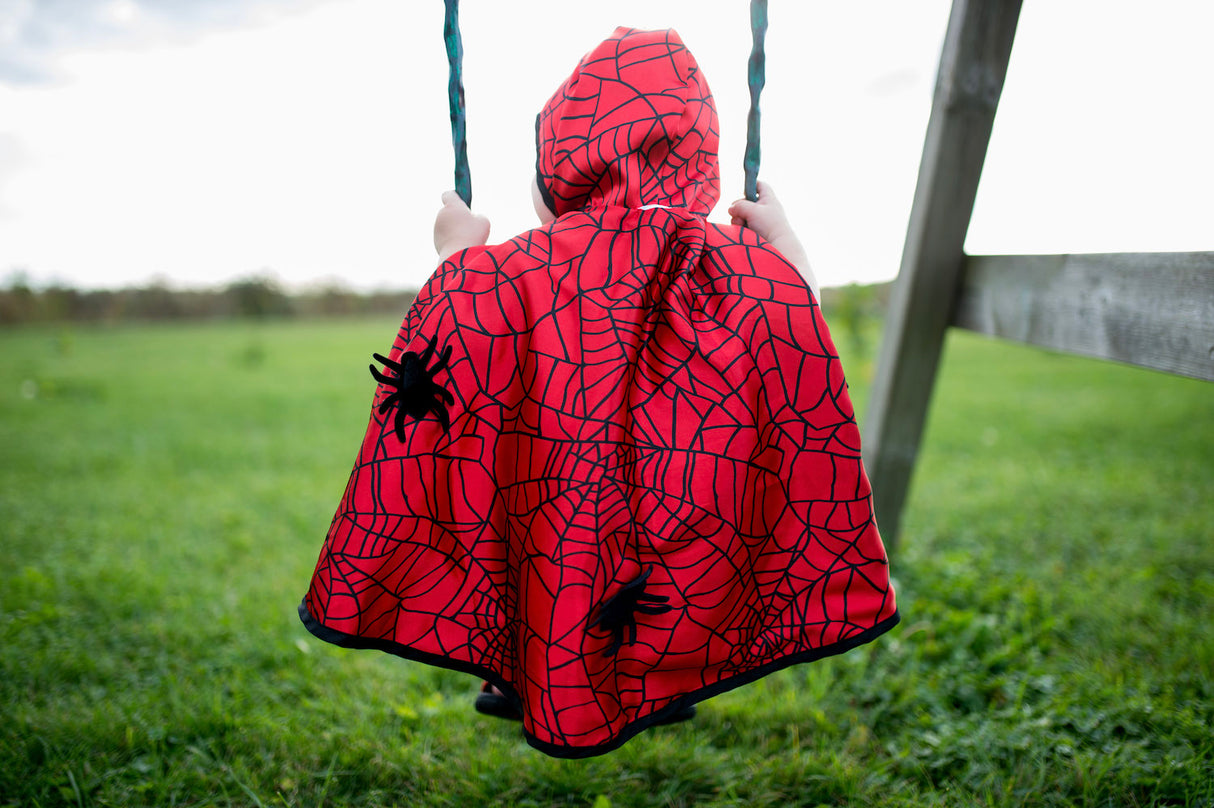Reversible Spider/Bat Baby Cape, 12-24M