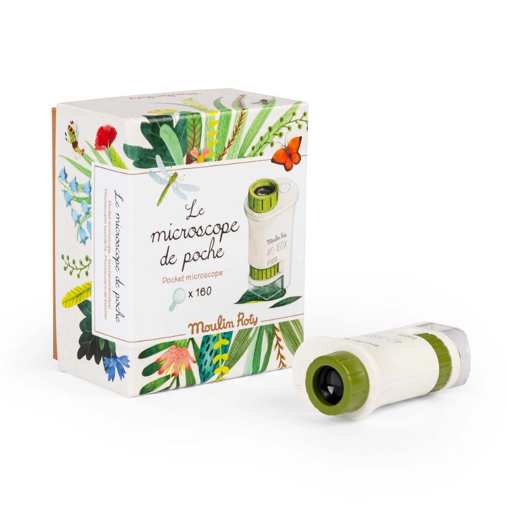 Moulin Roty Le Botaniste - Pocket Microscope