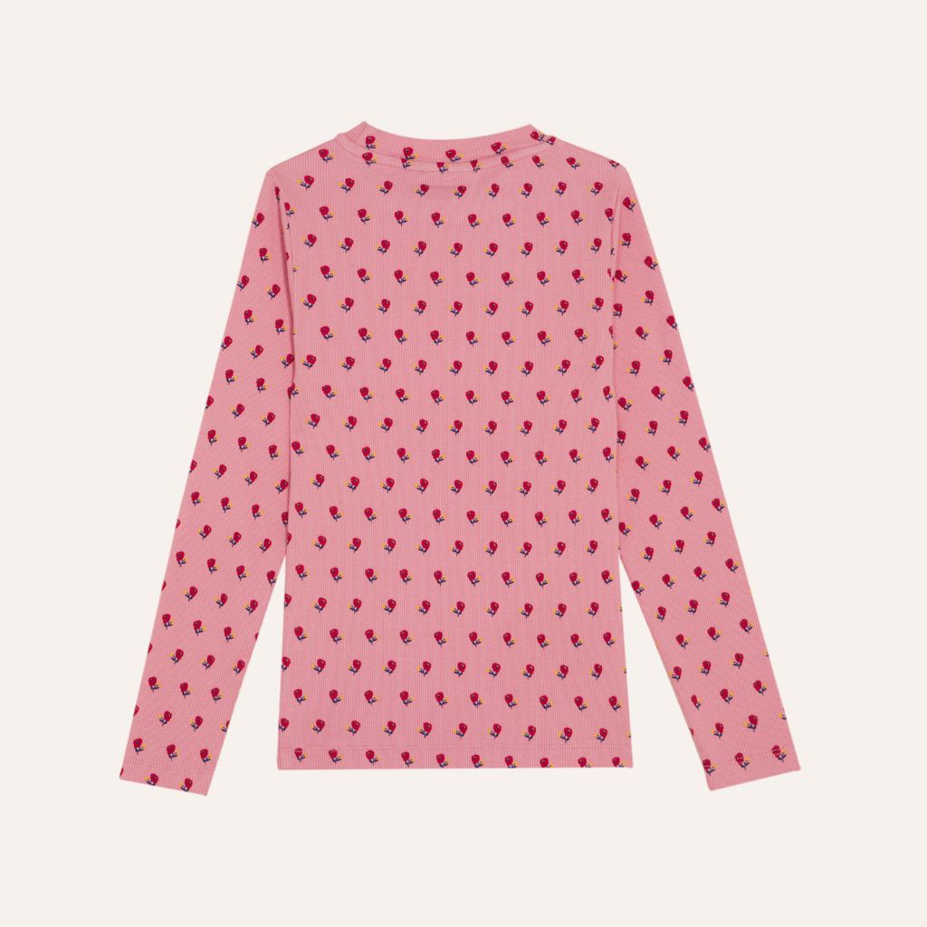 The Campamento Flowers Pink Tshirt