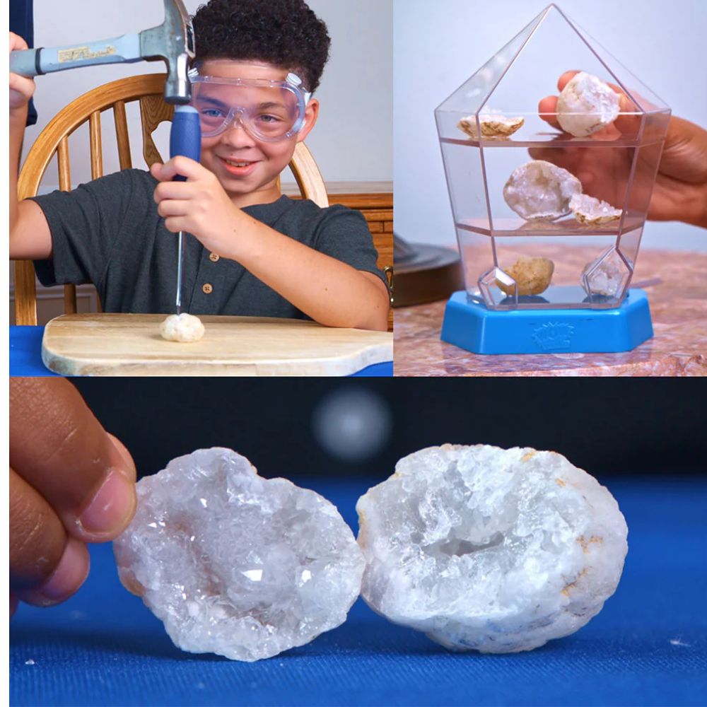 Wow in the World: Break-Open Crystal Geodes