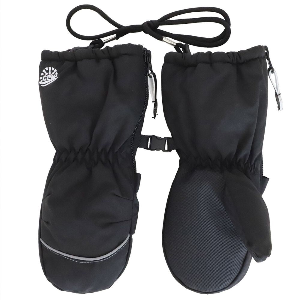Calikids Long Zipper Waterproof Mitt with String B