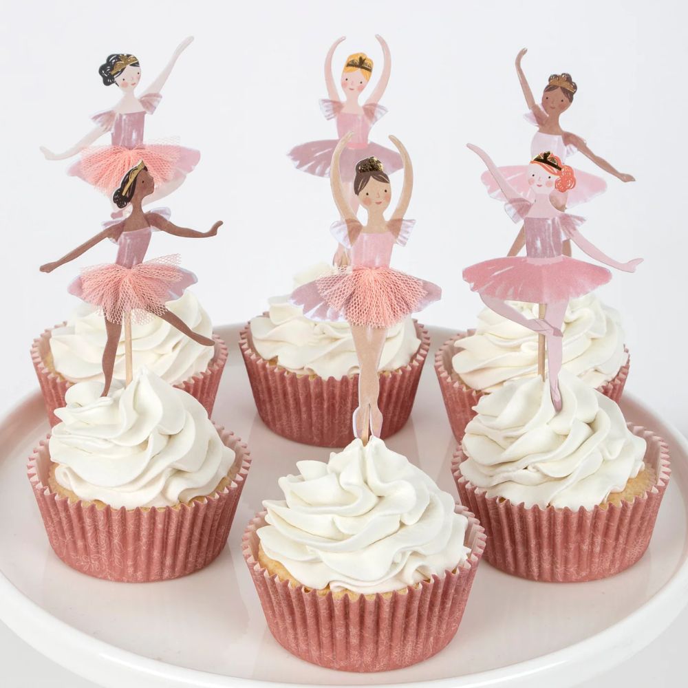 Meri Meri Ballerina Cupcake Toppers