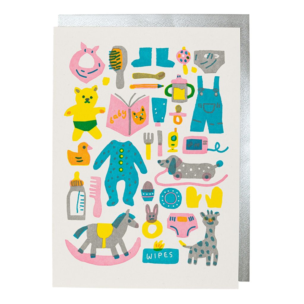 New Baby Pattern Card