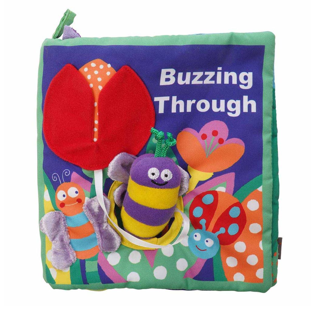 Manhattan Toy - Soft Book - Buzzing Through