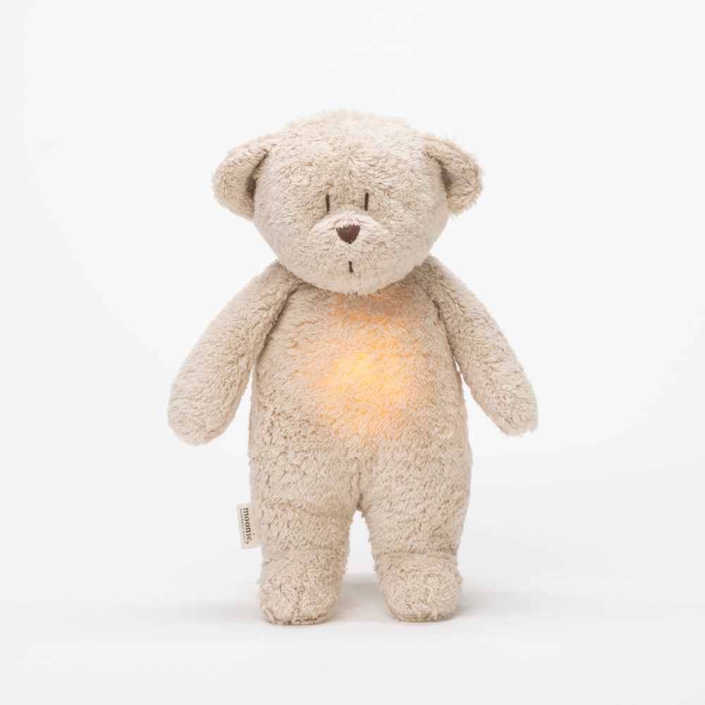 Moonie Natur Organic Humming Bear - Sand