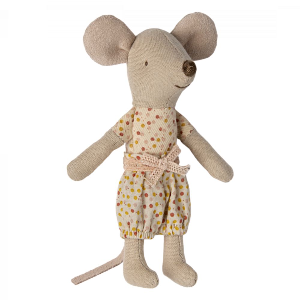 Maileg Little Sister Mouse in Matchbox