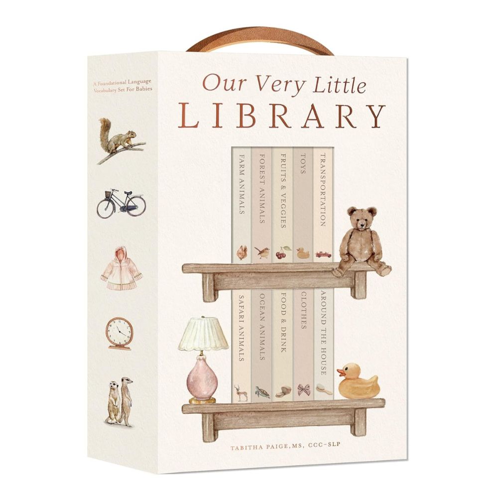 OUR LITTLE ADVENTURES SERIES Our Very Little Library Board Book