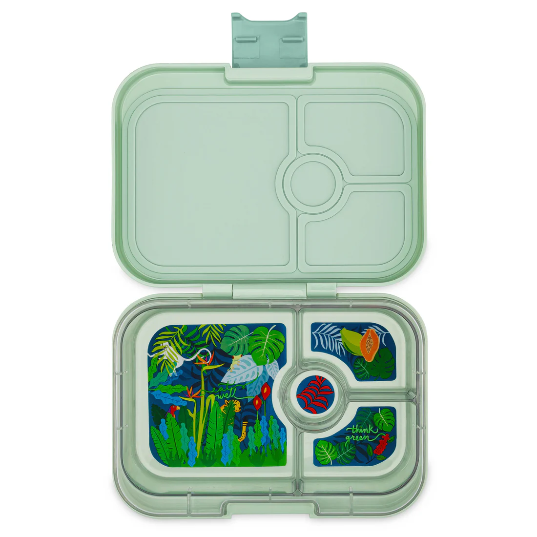 Yumbox Panino 4 Compartment Leakproof Bento Lunch Box - Sage