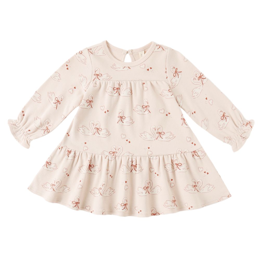 Quincy Mae Tiered Jersey Dress