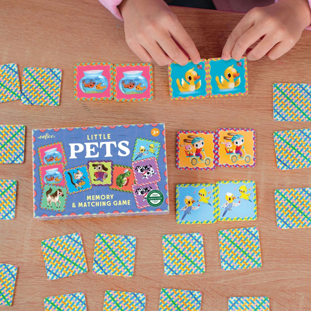 Eeboo Pets Little Matching Game
