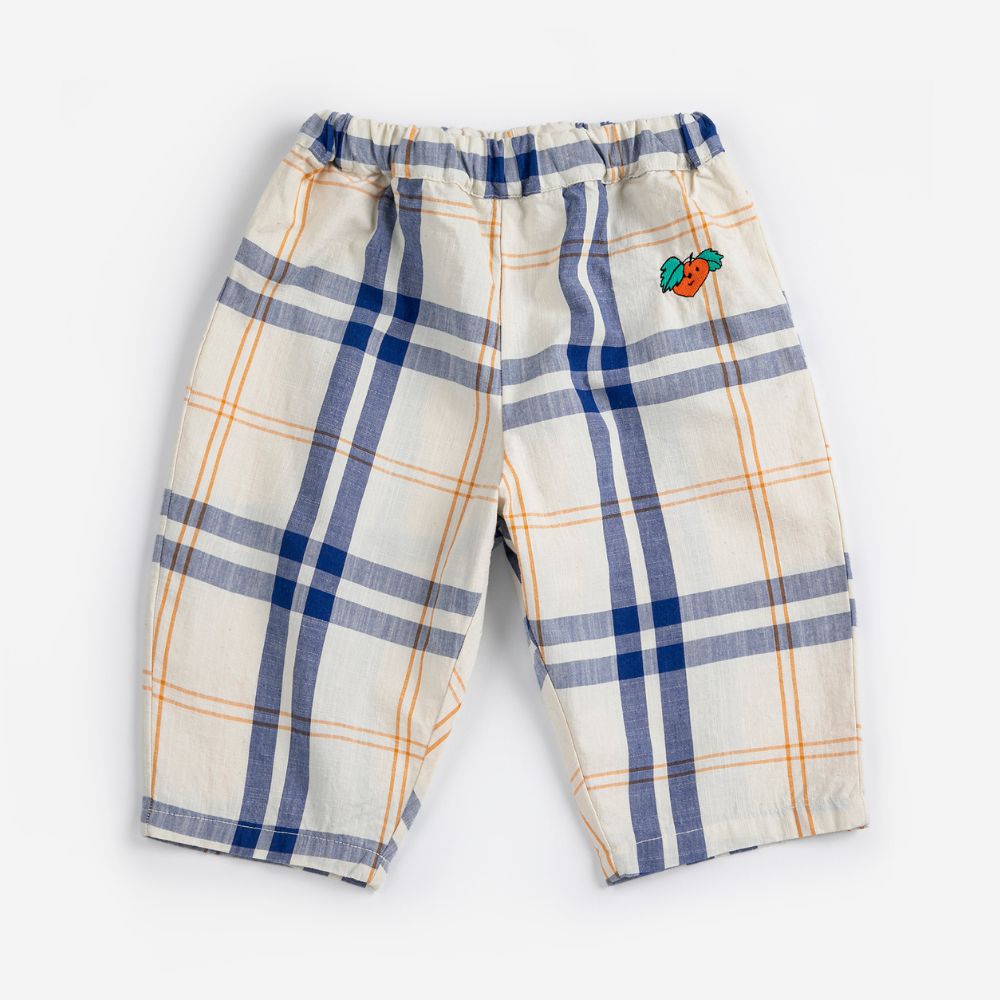 Bobo Choses Baby Fun Tartan Woven Pants