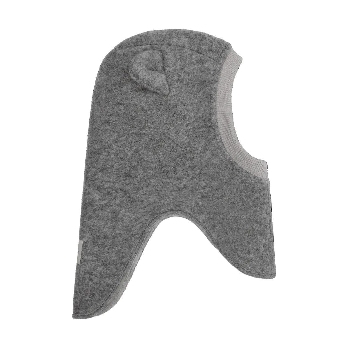 Huttelihut Balaclava Ears Wool Medium Grey Melange