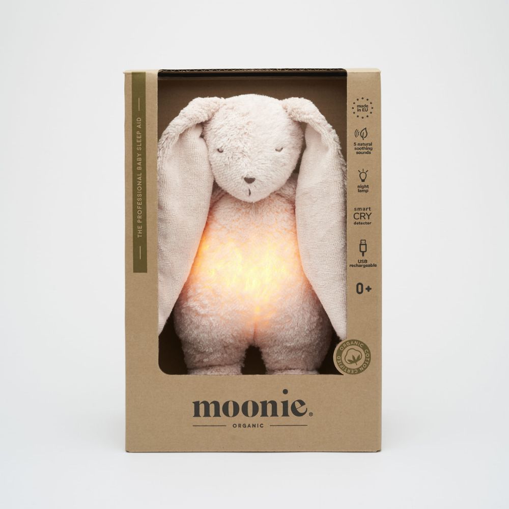 Moonie Natur Organic Humming Bunny - Rose