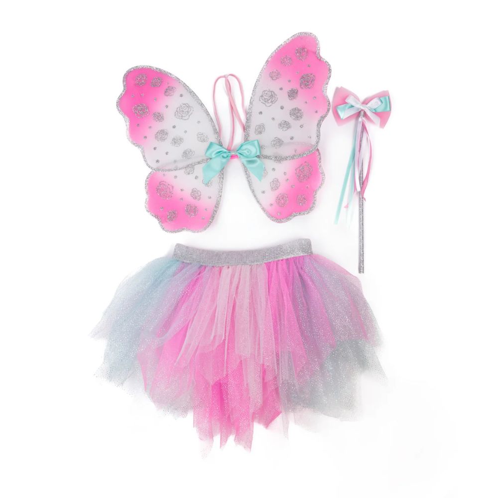 Think Mint Pink Skirt, Wings & Wand, 4-6