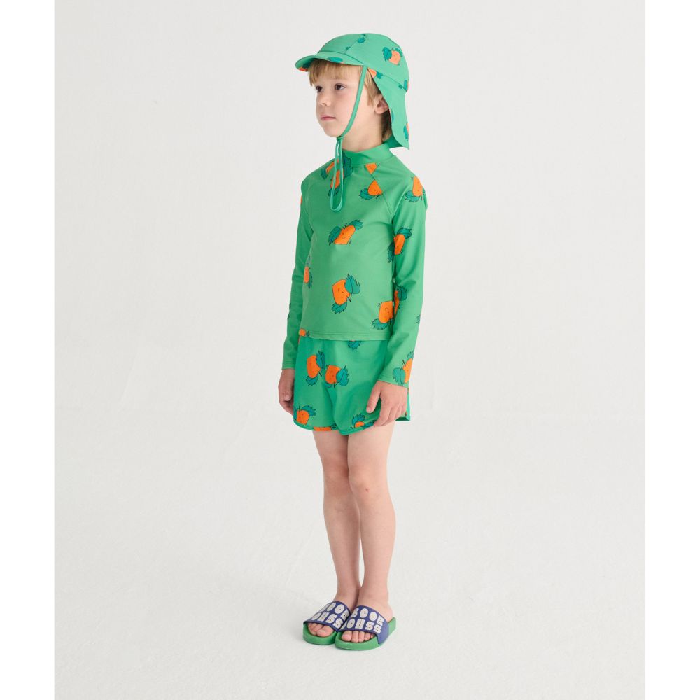 Bobo Choses Curious Turnip all over swim trunks