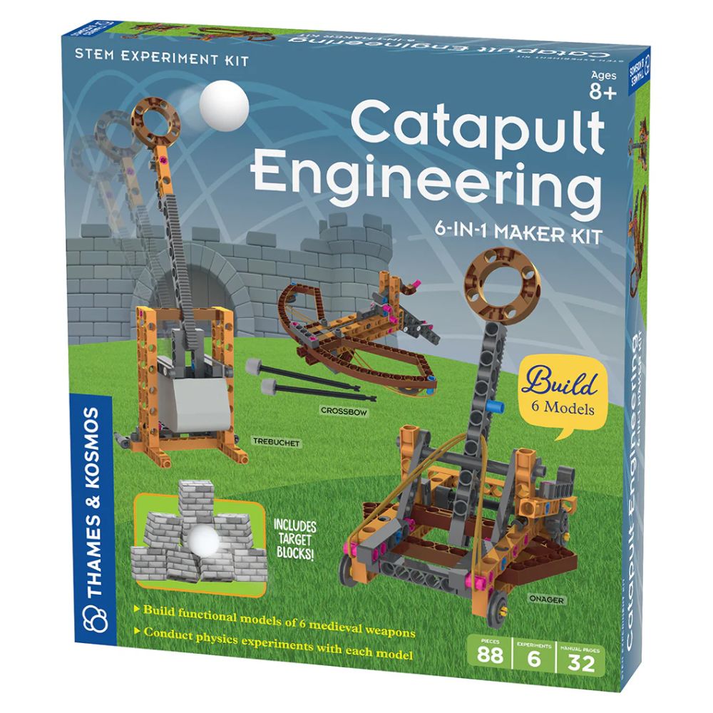 Catapult Engineering: 6-in-1 Maker Kit