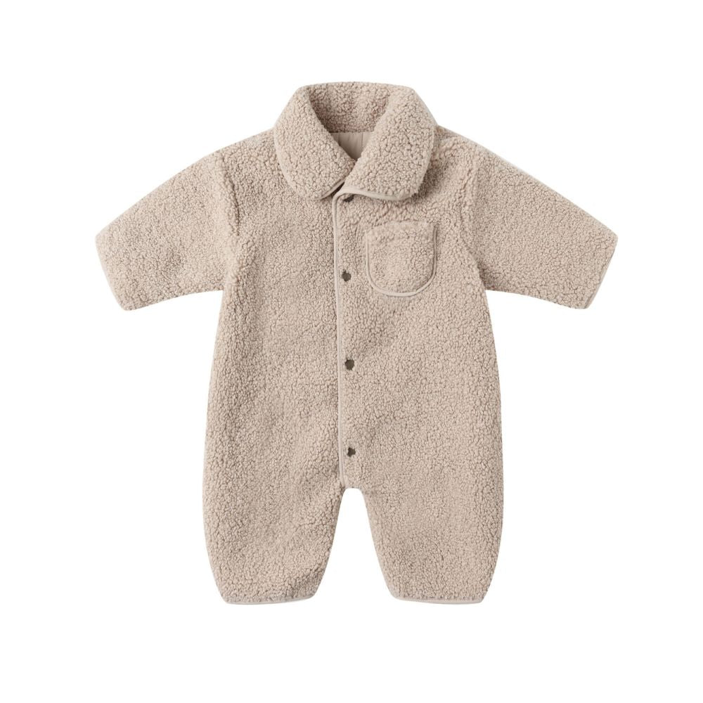 Quincy Mae Shearling Jumpsuit O