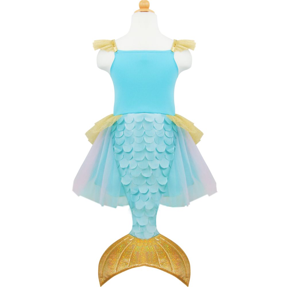 Mermalicious Dress w/Tail, 5-6