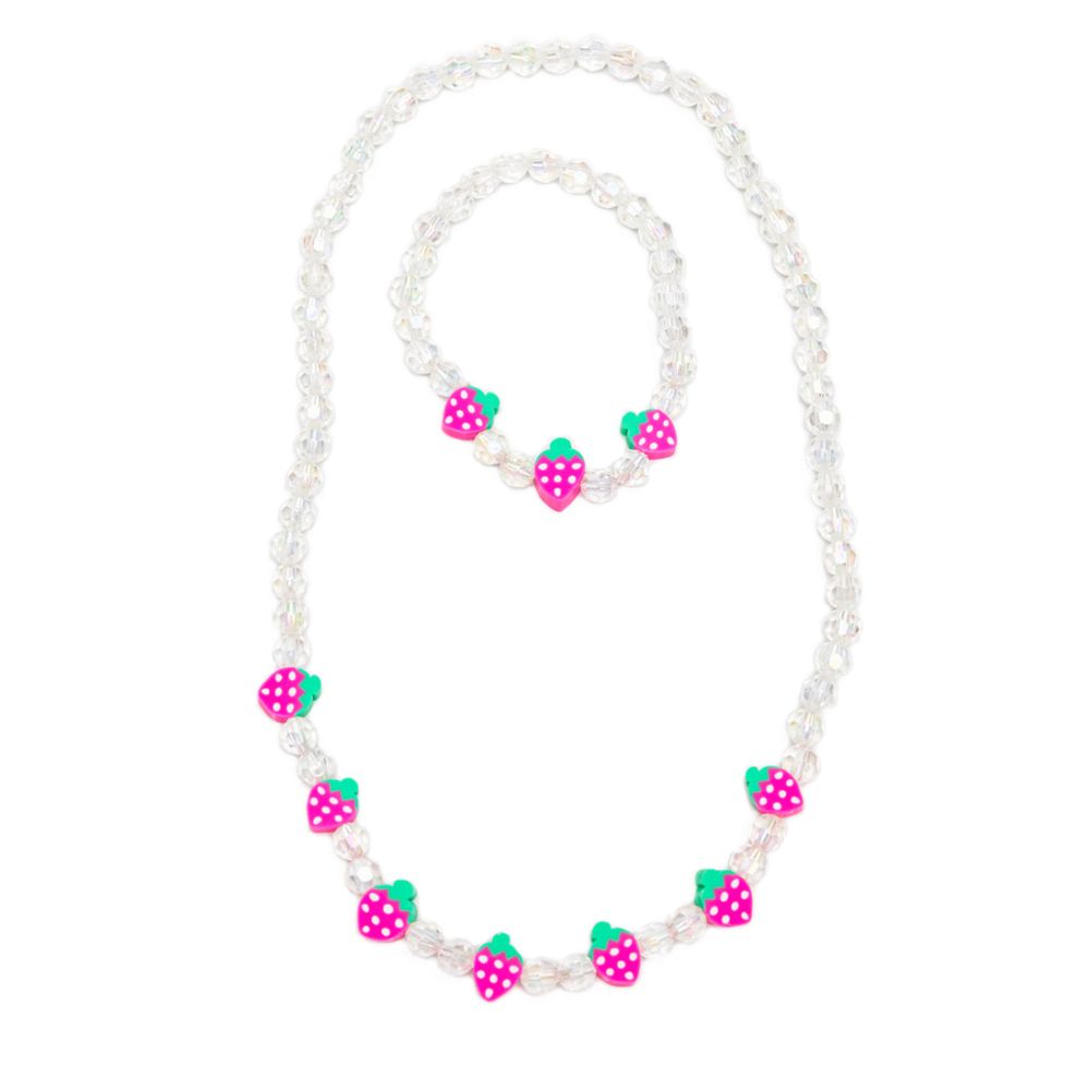 Berry Beautiful Necklace & Bracelet Set, 2pc