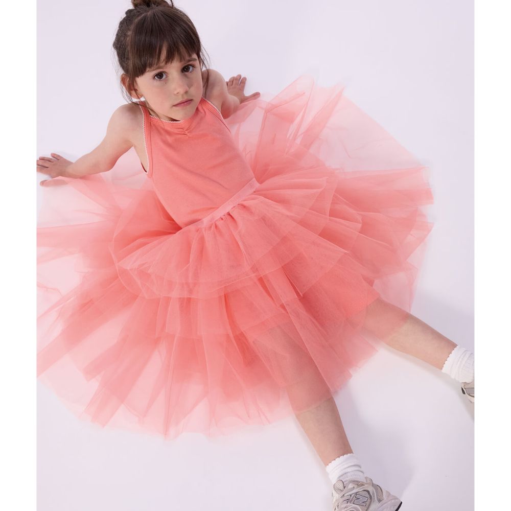 Petit Bateau Tulle Skirt Pink