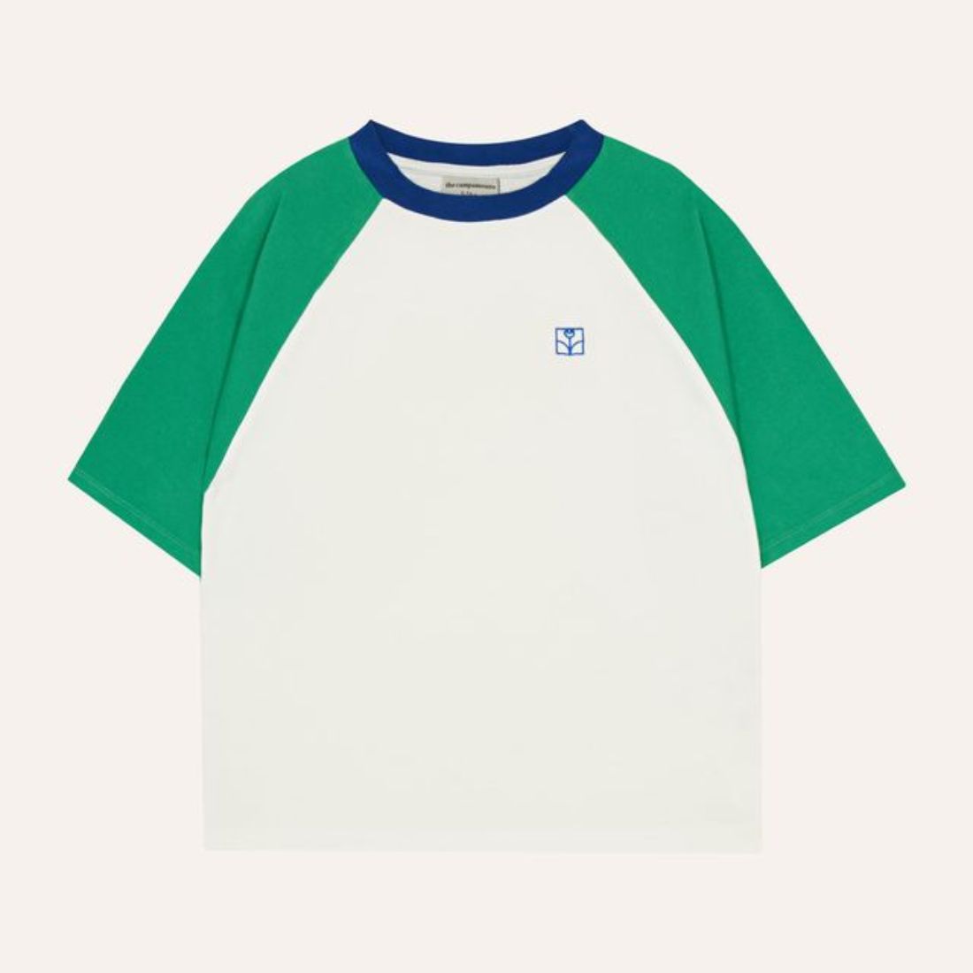 The Campamento Color Block Green Tshirt