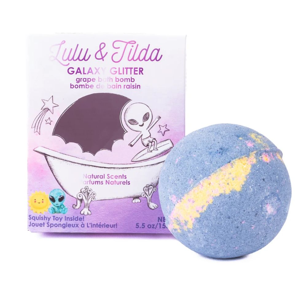 Galaxy Glitter Bath Bomb, 5.5 oz