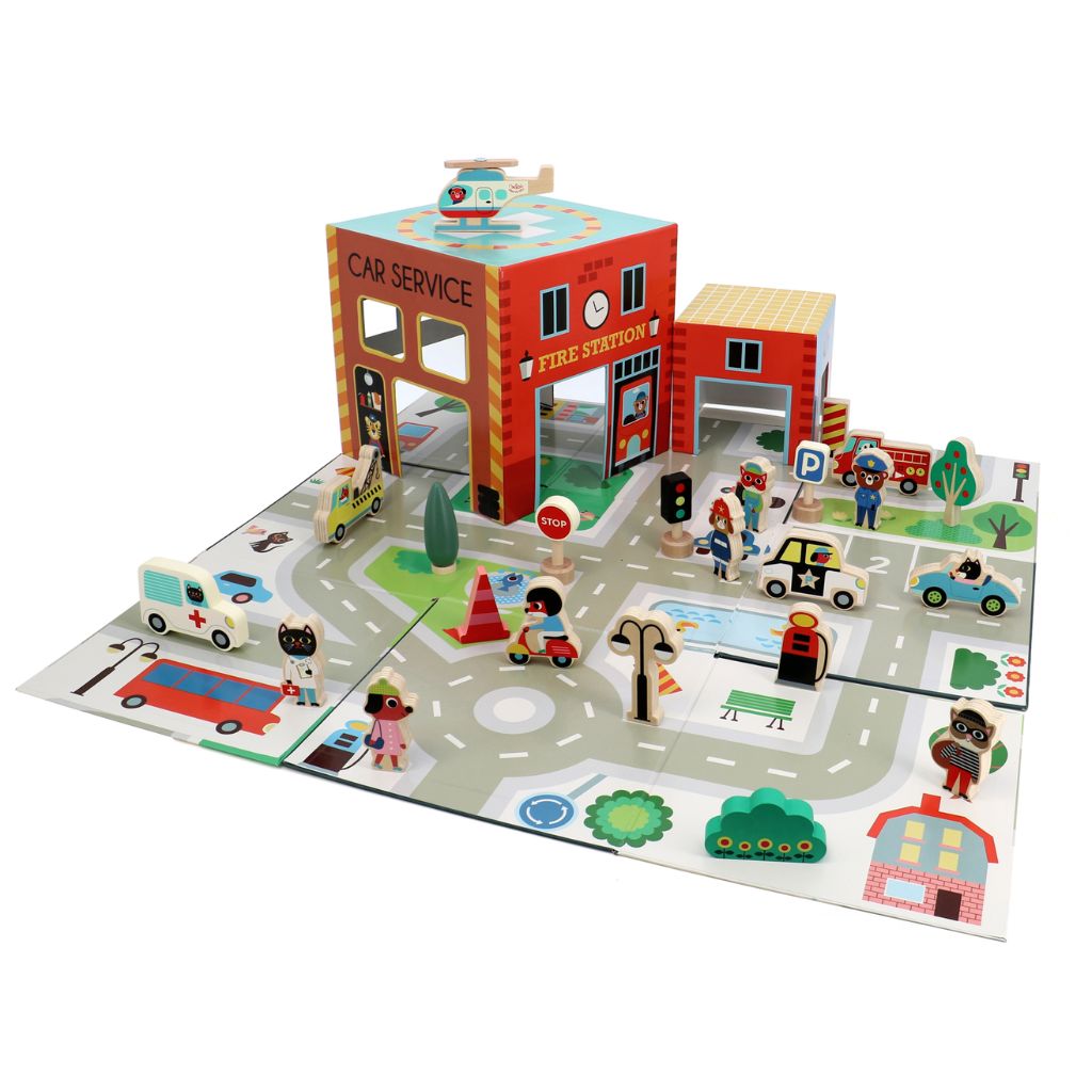 Vilac Pop-Up Playset, Rescue