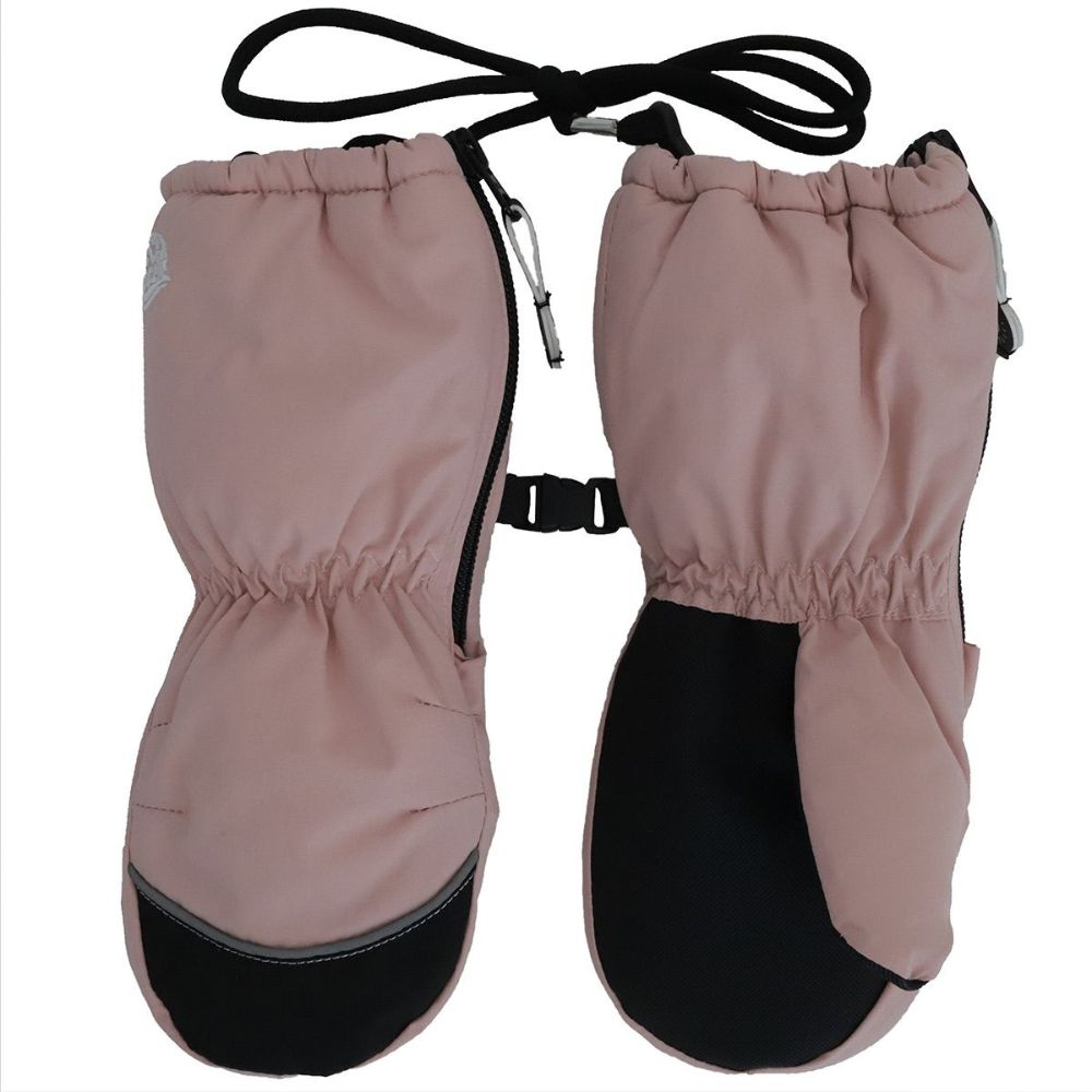 Calikids Long Zipper Waterproof Mitt with String R