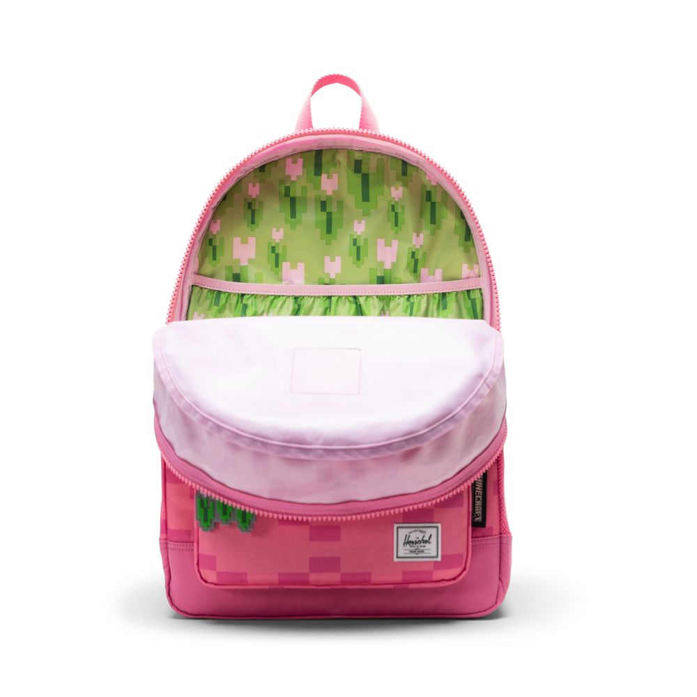 Minecraft Herschel Heritage Youth Backpack Pink Sheep