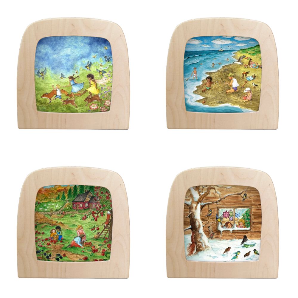 Silhouettes Only - Eentje van Margo Silhouettes (Pack of 4) for Toverlux Lamp