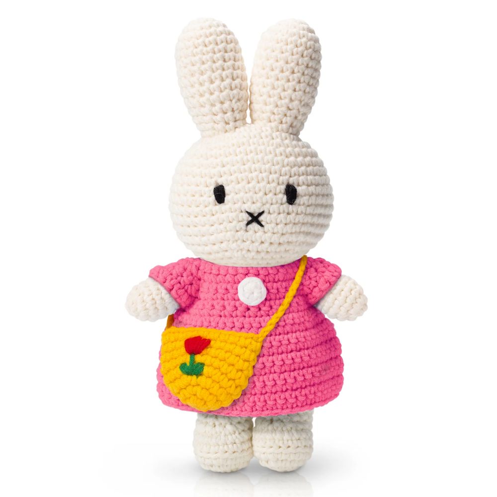 Miffy and her Pink Dress and Tulip Bag